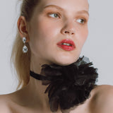 Jennifer Behr - Rian Ribbon Tie -- Black