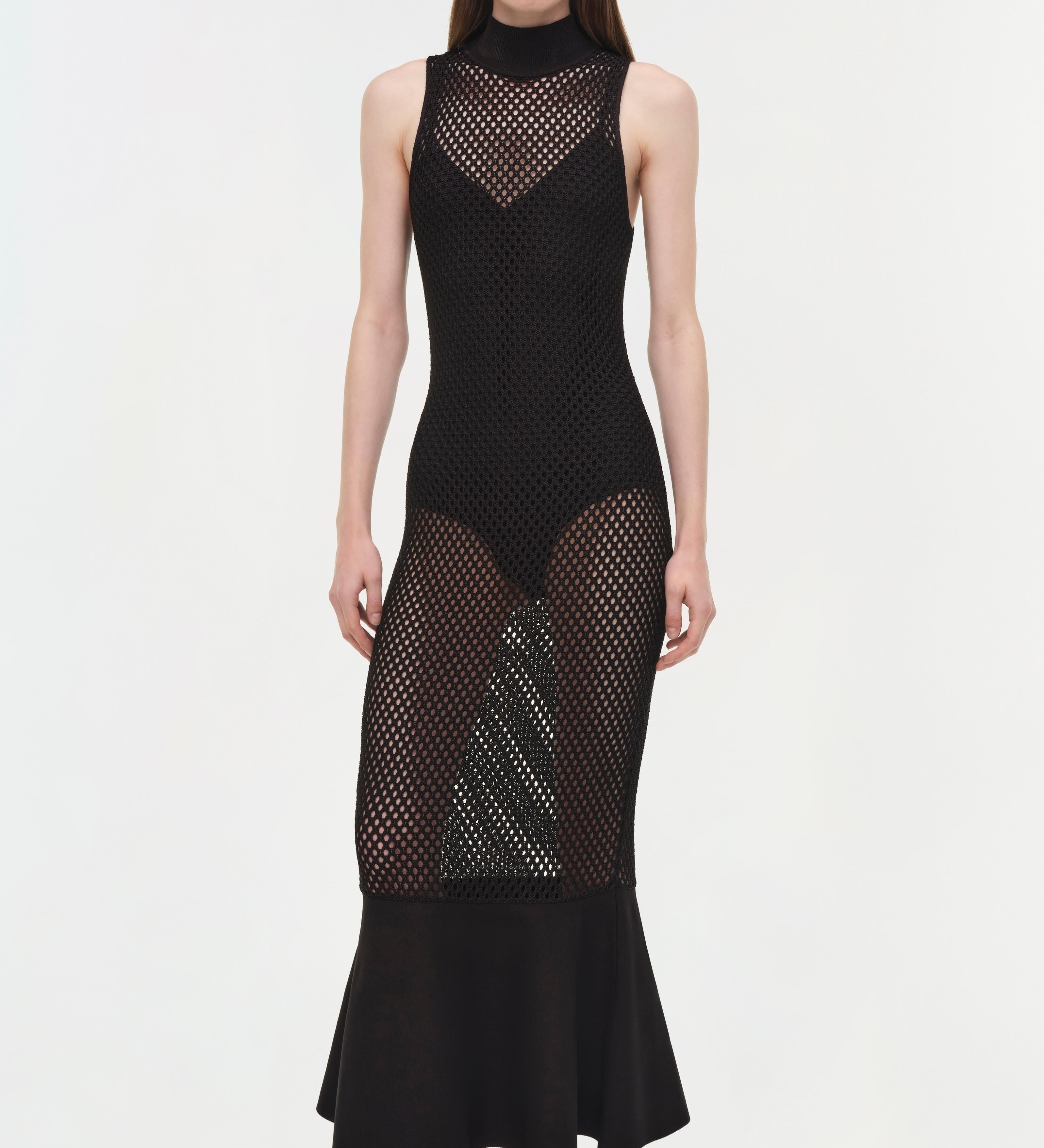 Simkhai - Daxton Mesh Knit Dress