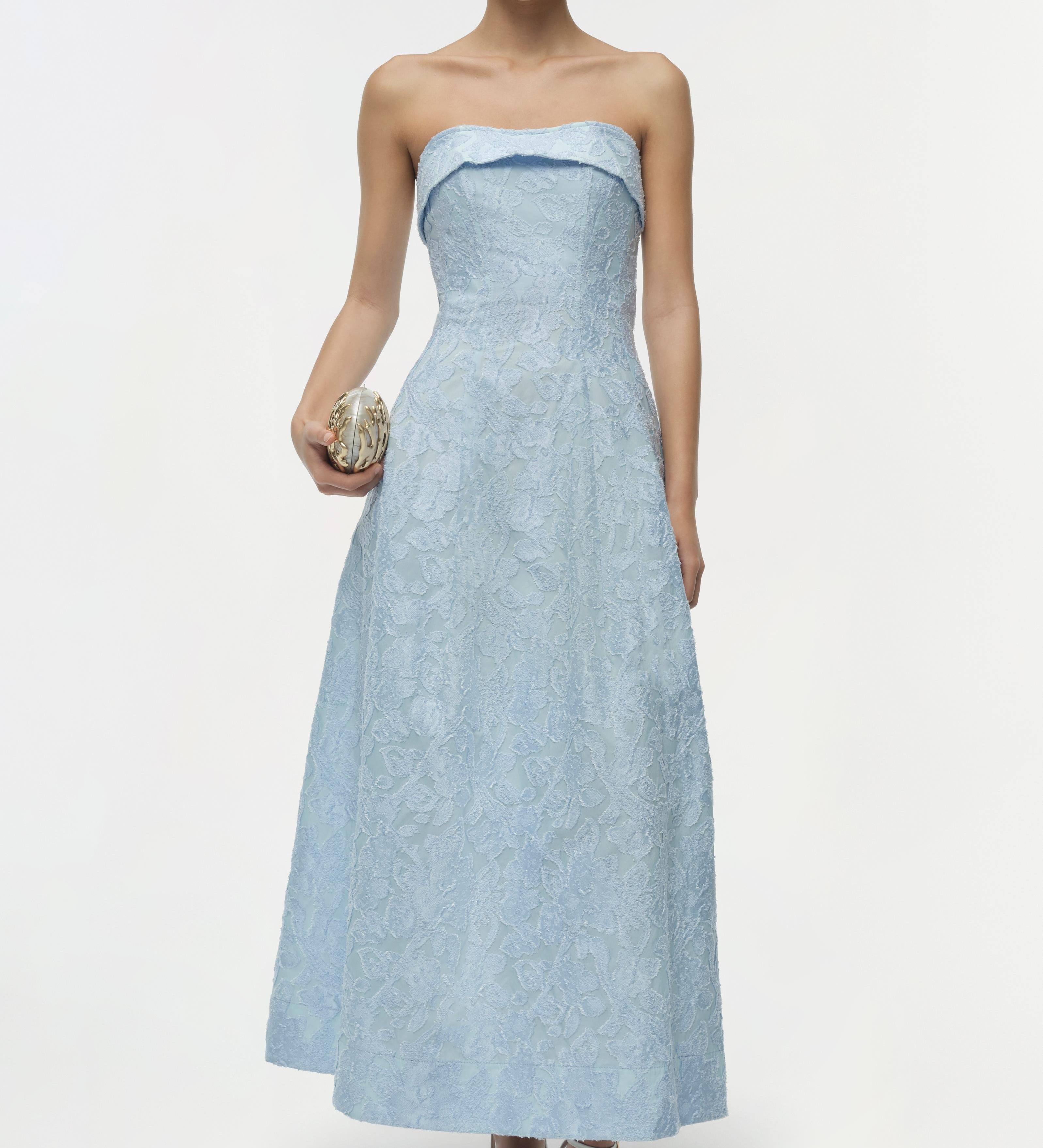 Simkhai - Valeria Jacquard Midi Dress