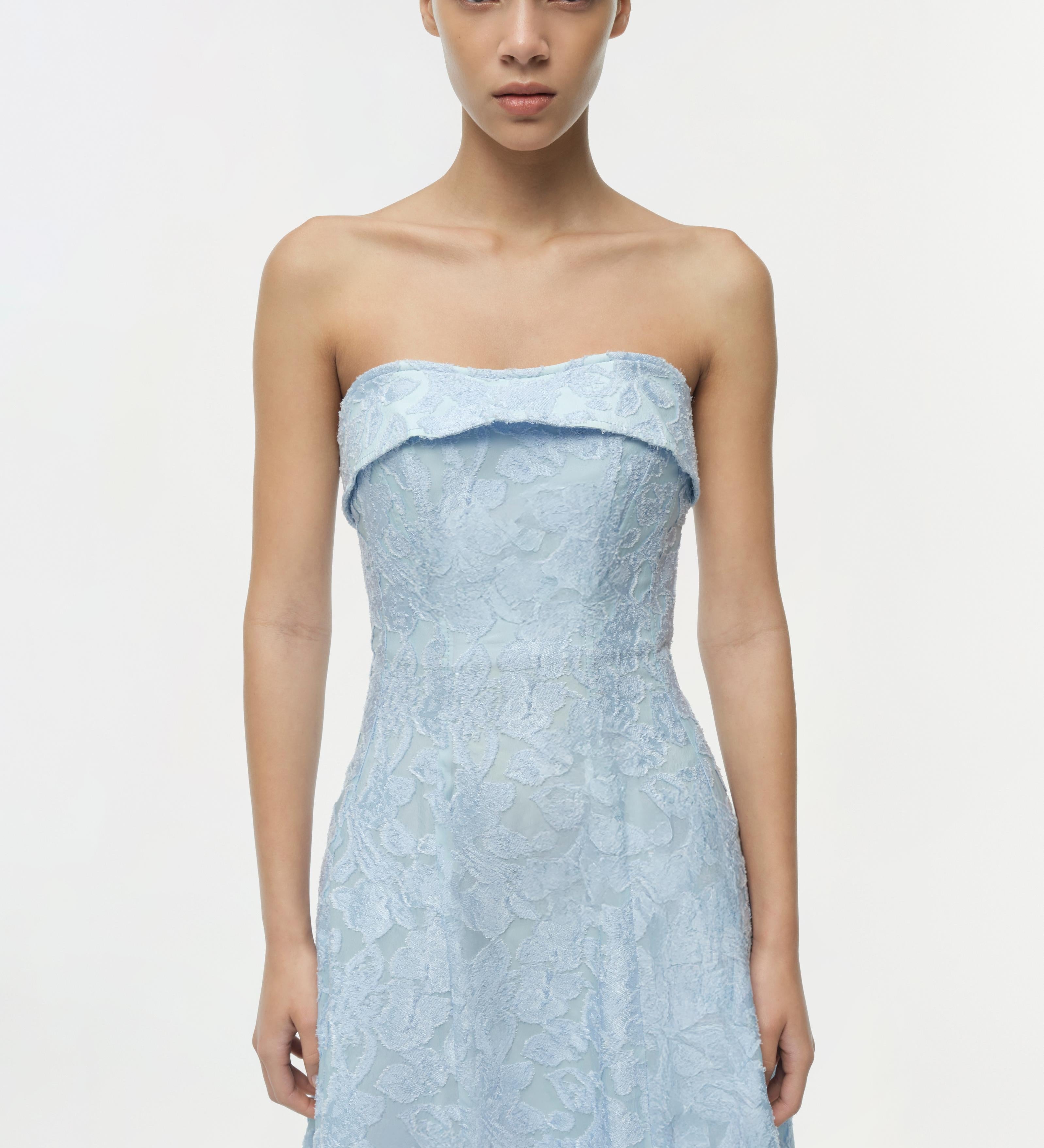 Simkhai - Valeria Jacquard Midi Dress