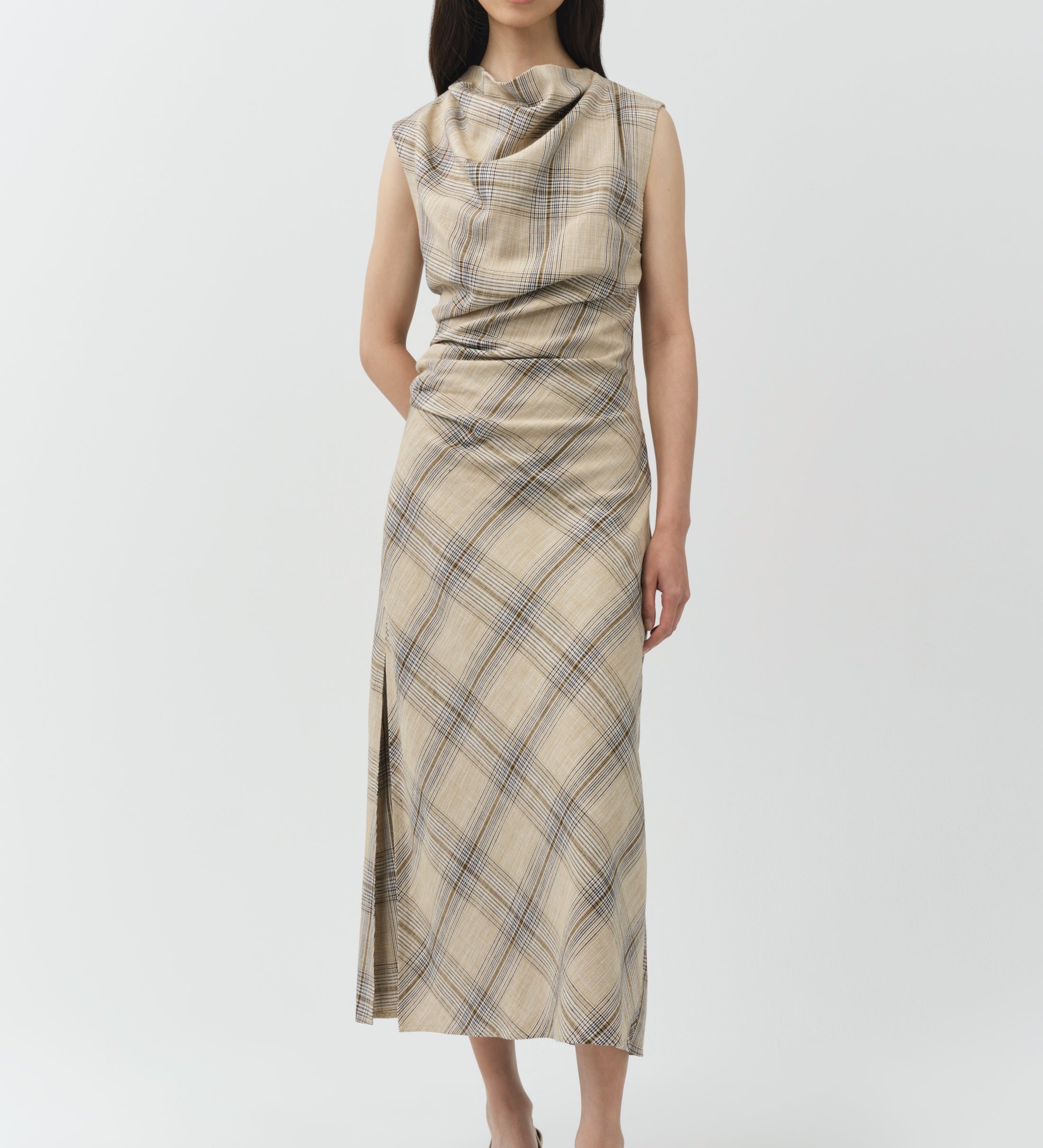 Simkhai - Burke Draped Midi Dress
