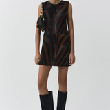 Simkhai - Sonoma Calf Hair Mini Dress
