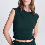 Simkhai - Valen Draped Jersey Top