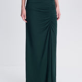 Simkhai - Juna Draped Jersey Midi Skirt