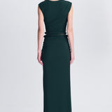 Simkhai - Juna Draped Jersey Midi Skirt