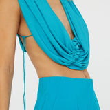Christopher Esber - Interlock Jersey Drape Top