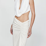 Christopher Esber - Side Ruched Skirt