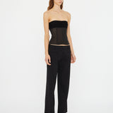 Christopher Esber - Tulle Overlay Corset