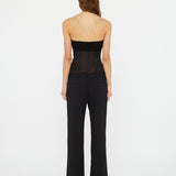 Christopher Esber - Tulle Overlay Corset