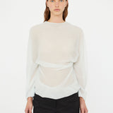Christopher Esber - Latticed Lace Shrug Top