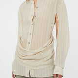 Christopher Esber - Crossover Drape Shirt