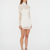 Christopher Esber - Christo Sheer Wrap Mini Dress