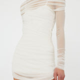 Christopher Esber - Christo Sheer Wrap Mini Dress