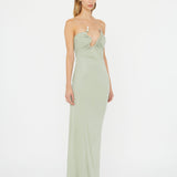 Christopher Esber - Odessa Arced Strapless Gown