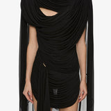 Christopher Esber - Torrent Draped Mini Dress