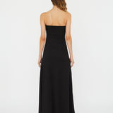 Christopher Esber - Helix Crystal Ribbed Strapless Dress