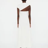 Christopher Esber - Helix Crystal Ribbed Tee Dress