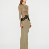 Christopher Esber - Open Twist Verner Lace Dress