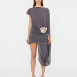 Christopher Esber - Sculptured Extended Loop Mini Dress