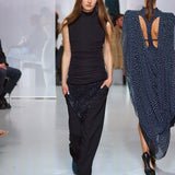 Christopher Esber - Tiered Thorn Turtle Dress