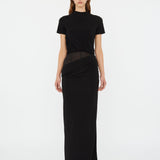 Christopher Esber - Coiled Jersey Corseted Tee Gown