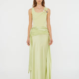 Christopher Esber - Knotted Silk Gather Skirt