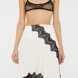 Christopher Esber - Verner Lace Asymmetric Skirt