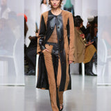 Christopher Esber - Scuffed Leather Coat