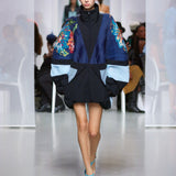 Christopher Esber - Hibiscus 2 Way Pleated Spray Jacket