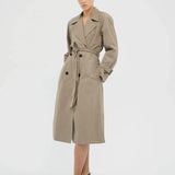 Aflalo - Luna Trench in Cotton Nylon