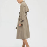 Aflalo - Luna Trench in Cotton Nylon