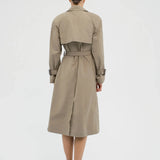 Aflalo - Luna Trench in Cotton Nylon