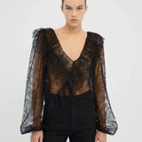 Aflalo - Fiorenza Top in Lace