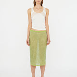 Christopher Esber - Encased Lace Rib Tank
