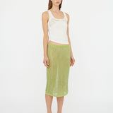 Christopher Esber - Encased Lace Rib Tank