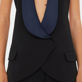 Christopher Esber - Tuxedo Contrast Wool Vest