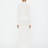 Christopher Esber - Sundial Shell Ribbed Knit Cardigan