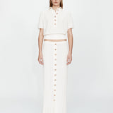 Christopher Esber - Sundial Shell Sunray Knit Skirt