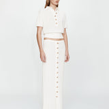 Christopher Esber - Sundial Shell Sunray Knit Skirt