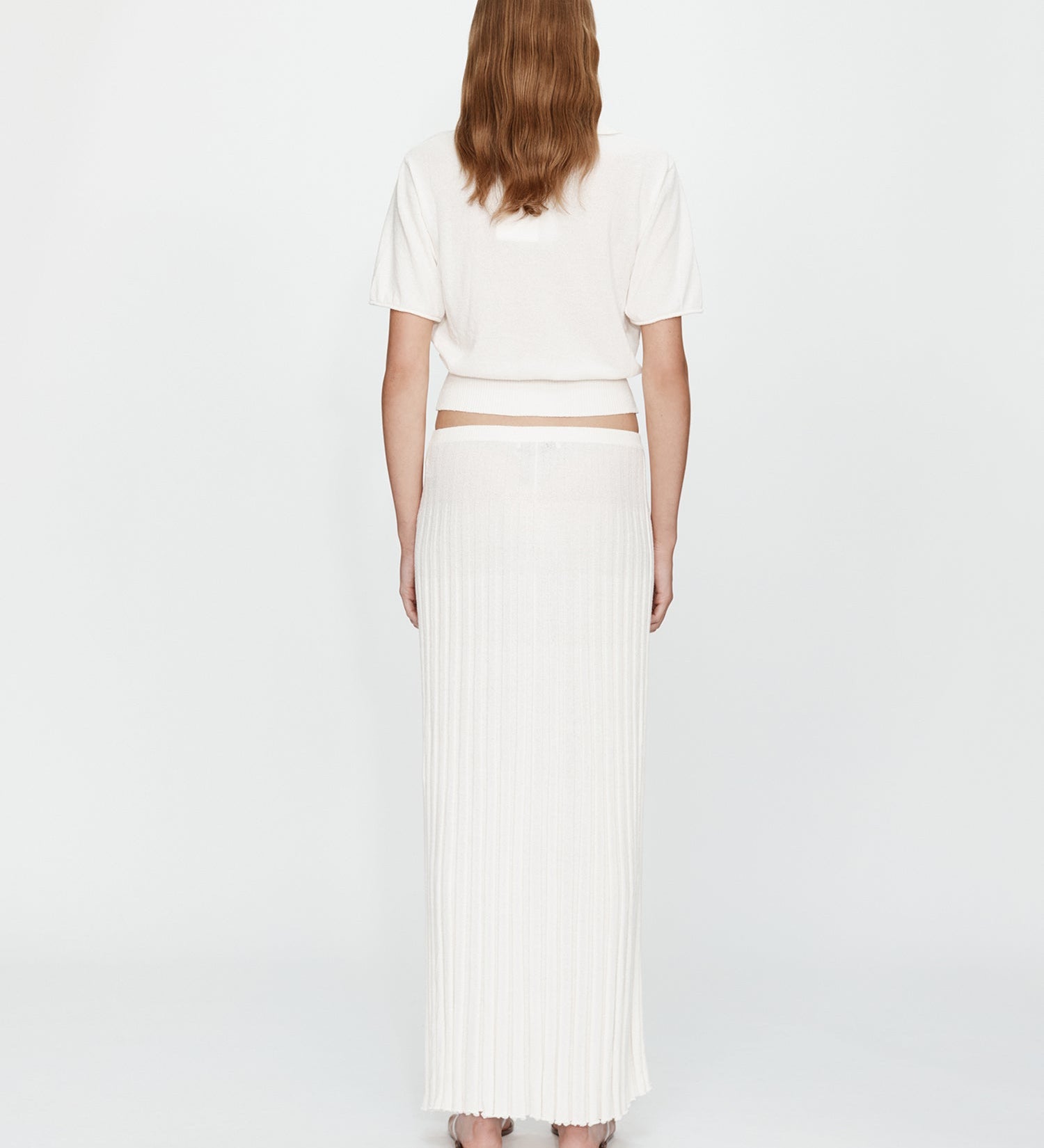 Christopher Esber - Sundial Shell Sunray Knit Skirt
