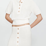 Christopher Esber - Sundial Shell Sunray Knit Skirt