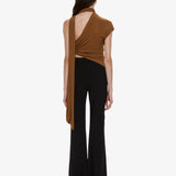 Christopher Esber - Vienna Jersey Scarf Top