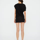 Christopher Esber - Encased Nature Resin Draped Jersey Dress