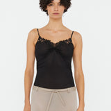 Christopher Esber - Hibiscus Embroidered Rib Bodysuit