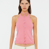 Christopher Esber - Beach Quartz Halter Tank