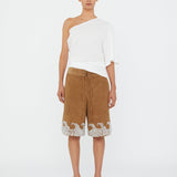 Christopher Esber - One Shoulder Draped Tee