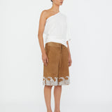 Christopher Esber - One Shoulder Draped Tee