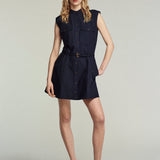 FRAME - The Safari Dress -- Navy