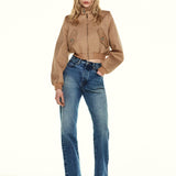 FRAME - The Harrington Jacket -- Camel