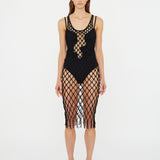 Christopher Esber - Knitted Mesh Tank Dress